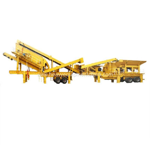 Mobile Combined Stone Crusher Plant